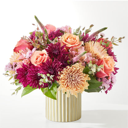 Berry Cobbler Bouquet with Ivory Vase –  La Petite Florist And Gifts, Brea CA