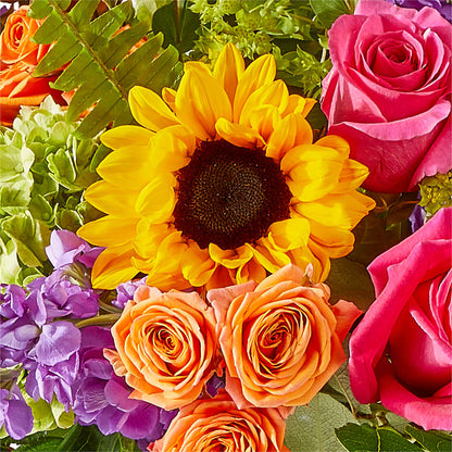 Vibrant Greetings Bouquet –  La Petite Florist And Gifts, Brea CA