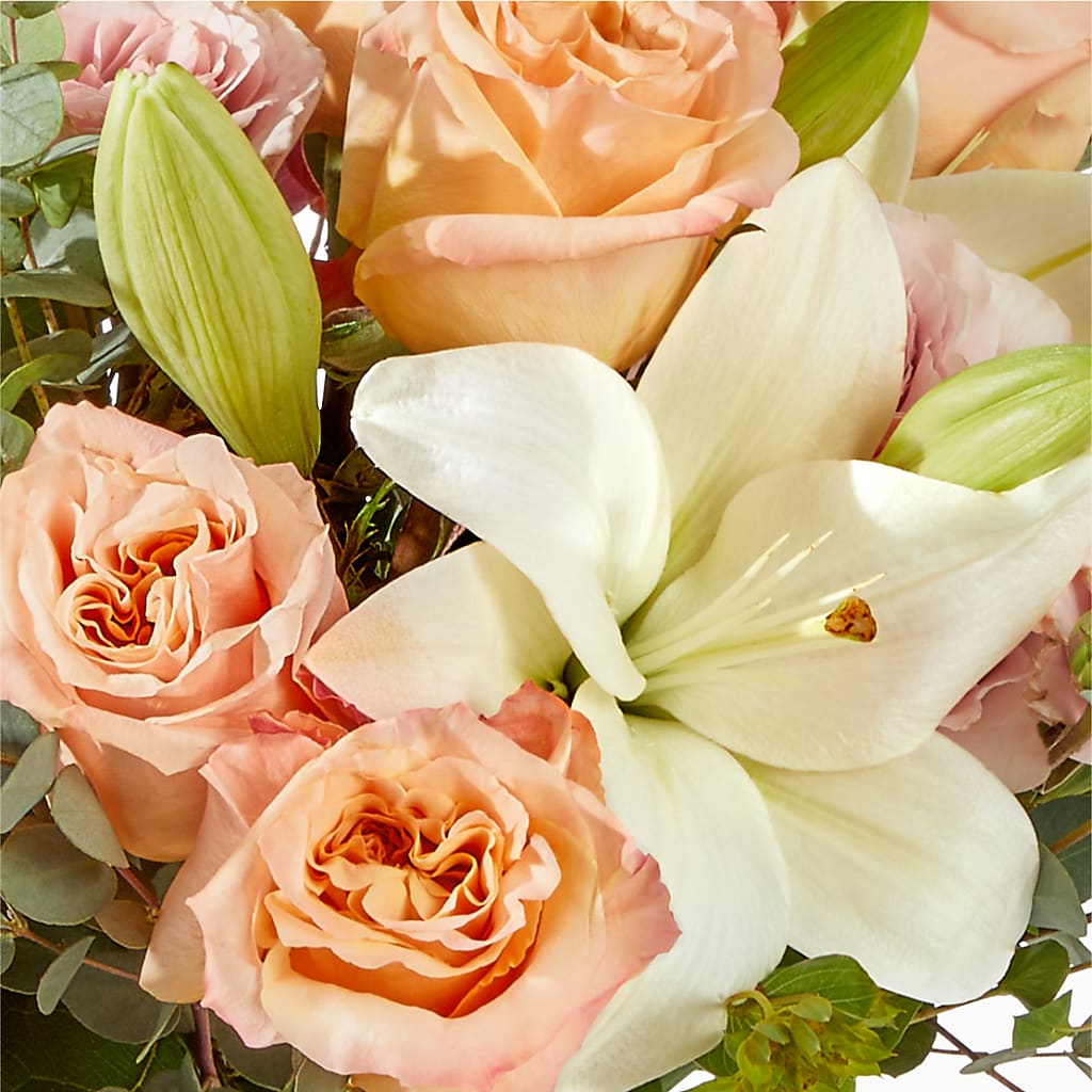 Grapefruit Splash Bouquet –  La Petite Florist And Gifts, Brea CA