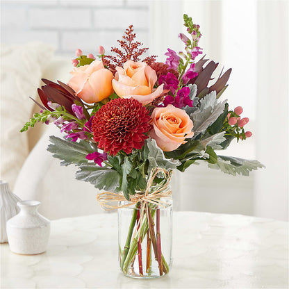 Moody Hues Bouquet –  La Petite Florist And Gifts, Brea CA