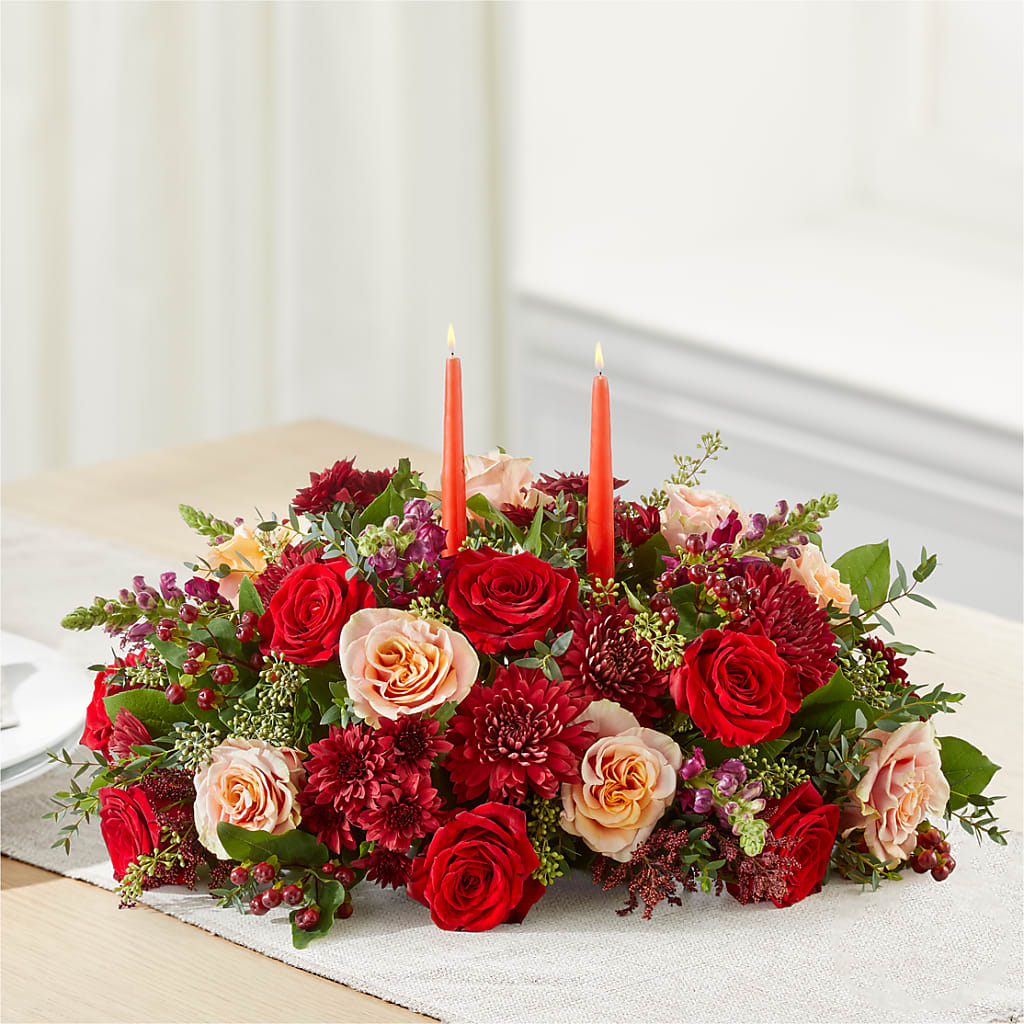 Most Thankful Centerpiece –  La Petite Florist And Gifts, Brea CA
